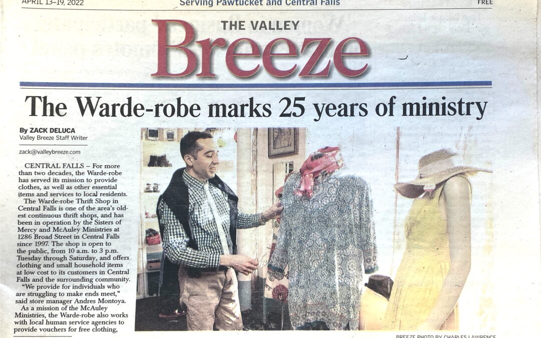 National Rivers Day & Warde-Robe Thrifting!