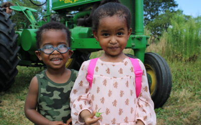 Fun at Jamestown Community Farm!